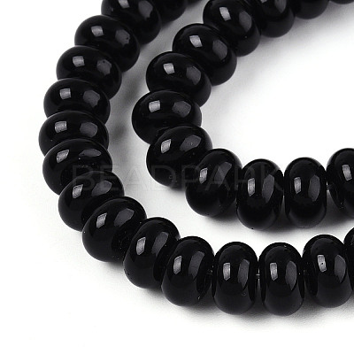 Opaque Spray Painted Glass Beads LS-GLAA-ZX008-4mm-18F-1