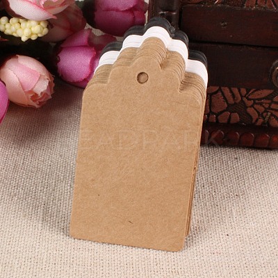 Paper Blank Tags DIY-WH0292-13-1