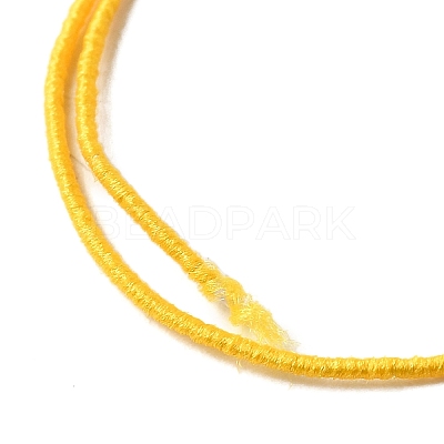 6Pcs 6 Colors Round Polyester Ultra-Thin Elastic Thread for Sewing Machines EW-K001-01B-0.5mm-1