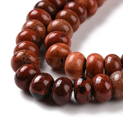 Natural Red Jasper Beads Strands G-D481-05-1