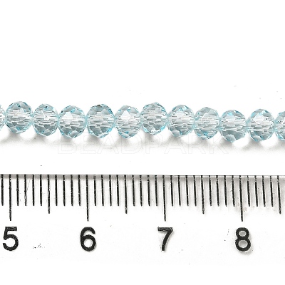 Transparent Baking Paint Glass Beads X1-DGLA-A034-T4mm-D06-1