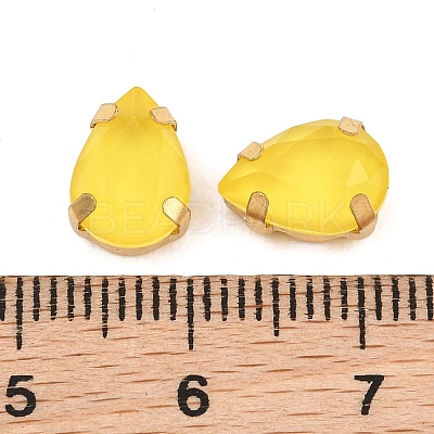 Teardrop Glass Rhinestone Sew on Rhinestone RB-CBA1B2D-01G-1