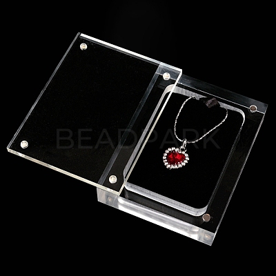 Acrylic Presentation Box ODIS-WH0027-03-1