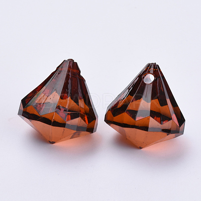Transparent Acrylic Pendants TACR-Q260-D-V60-1