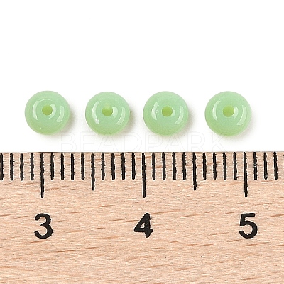 Imitation Jade Glass Seed Beads LS-SEED-Q038-01E-1