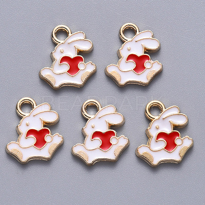 Alloy Enamel Charms X-ENAM-S121-117A-1