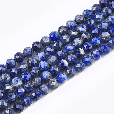 Natural Lapis Lazuli Beads Strands G-T108-36-1