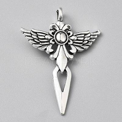 Tibetan Style Alloy Pendnats FIND-WH0110-759-1