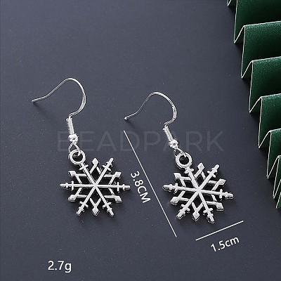 Brass & Alloy Dangle Earrings FS-WG95800-06-1