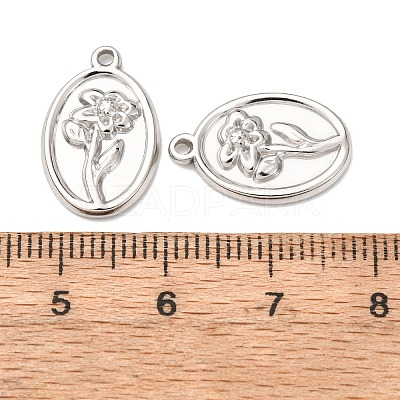 304 Stainless Steel Pendants STAS-I358-12P-11-1