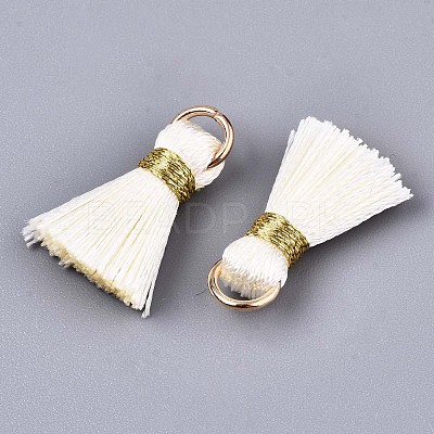 Handmade Polycotton(Polyester Cotton) Tassel Decorations FIND-R092-11-1