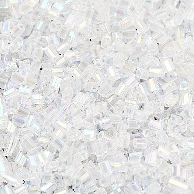 Two Cut Glass Seed Beads X-CSDBTC01-1