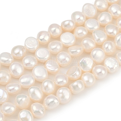 Natural Cultured Freshwater Pearl Beads Strands PEAR-P064-20A-06A-1