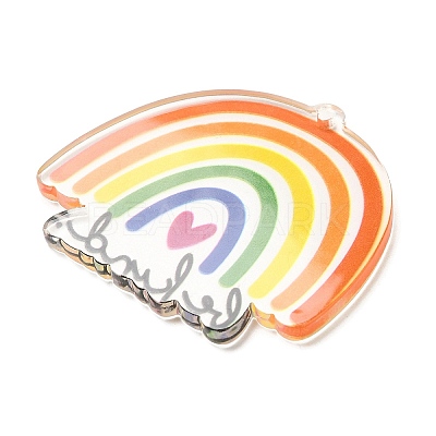 Acrylic Pendants MACR-M028-06B-1