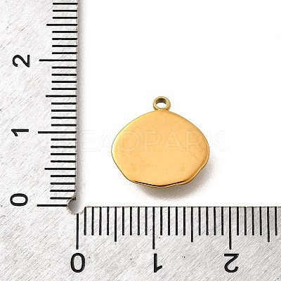Brass Enamel Charms STAS-Q347-16G-1-1