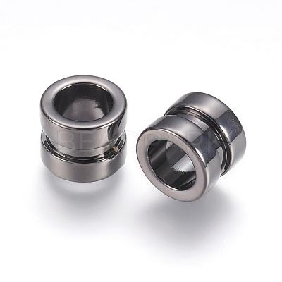 304 Stainless Steel Beads STAS-F123-02-1