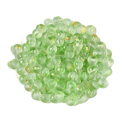Frosted Baking Paint Glass Beads X1-DGLA-N005-8mm-08-1
