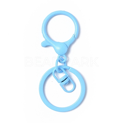 Alloy Keychain Clasps X-FIND-H037-03-1