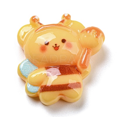 Opaque Resin Cabochons X-RESI-Q227-07-1