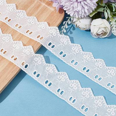 Hollow Cotton Lace Trim OCOR-GF0002-25-1