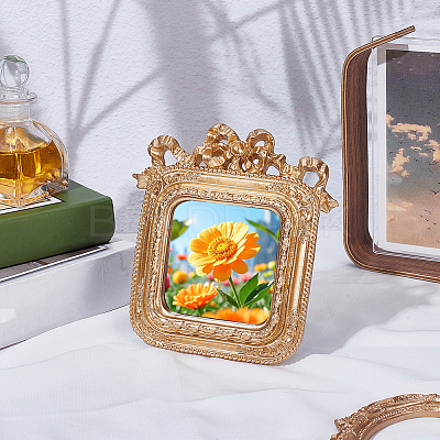 Retro Resin Photo Frame Stand DJEW-SP0001-57B-1