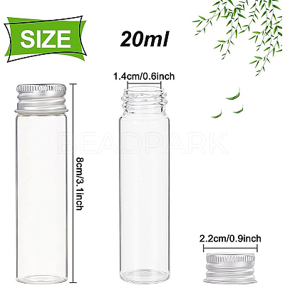 Glass Bottles AJEW-BC0001-20B-1