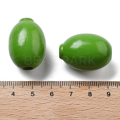 Schima Wood European Beads WOOD-G023-13C-1