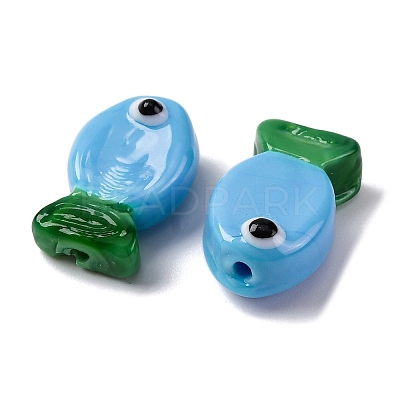 Handmade Lampwork Beads LAMP-R003-01A-1
