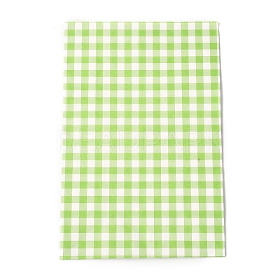Rectangle with Tartan Pattern Paper Bags CARB-Z001-01C-1