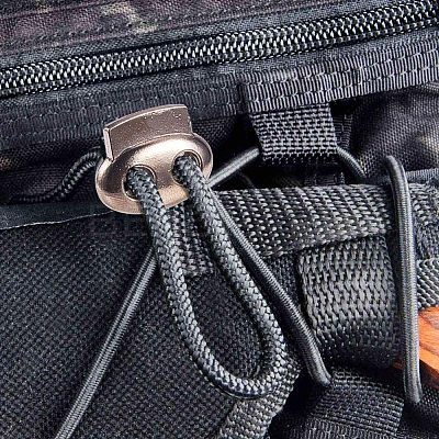 Alloy Spring Cord Locks PALLOY-PH0001-22-1