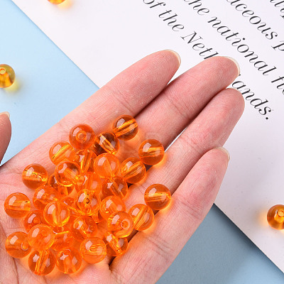 Transparent Acrylic Beads MACR-S370-A10mm-724-1