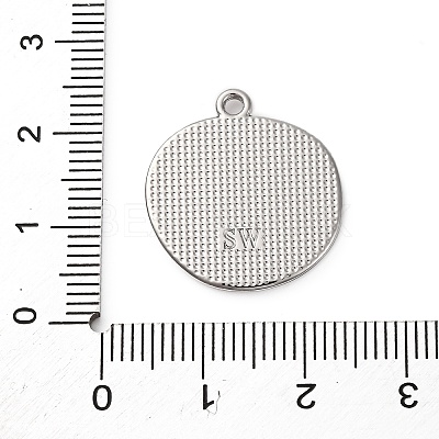 Alloy Enamel Pendants PALLOY-R162-03P-1