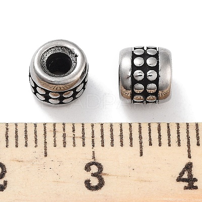 304 Stainless Steel Beads Hand Polished STAS-M057-42AS-02-1