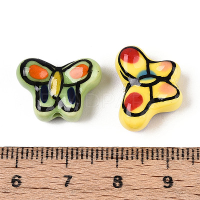 Porcelain Beads Strands PORC-U001-01-1