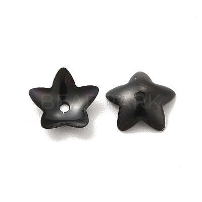 Ion Plating(IP) 304 Stainless Steel Flower Bead Cap STAS-G127-05EB-1