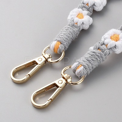 Cotton Rope Shoulder Phone Straps AJEW-WH20026-01A-1