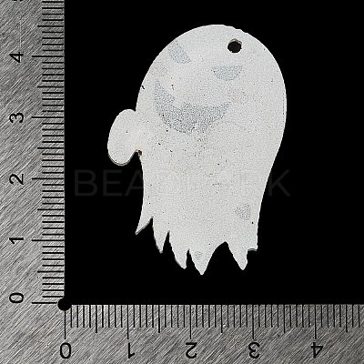 Halloween Printing Acrylic Pendants FIND-K017-05B-1