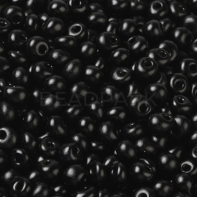 6/0 Opaque Baking Paint Glass Seed Beads X1-SEED-M012-02A-12-1