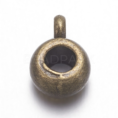 Tibetan Style Tube Bails LS-WAB017H-AB-RS-1