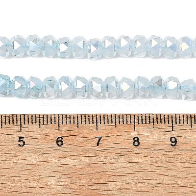 Imitation Jade Glass Beads Strands EGLA-F167-03A-09-1