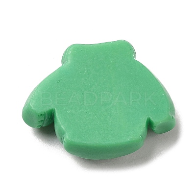 Christmas Theme Opaque Resin Cabochons RESI-E043-01O-1