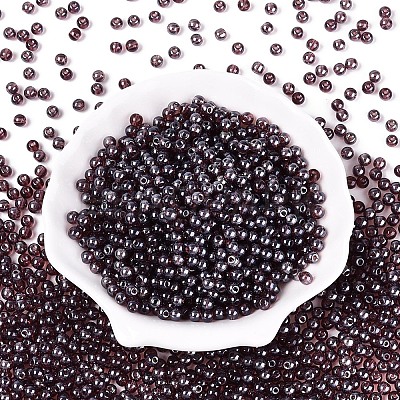 Transparent Glass Seed Beads SEED-N007-33A-10-1