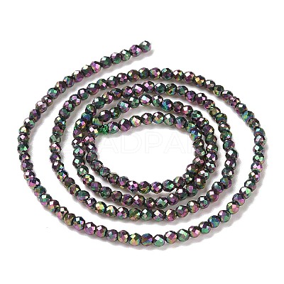 Electroplate Glass Beads Strands LS-GLAA-H021-01A-FP14-1