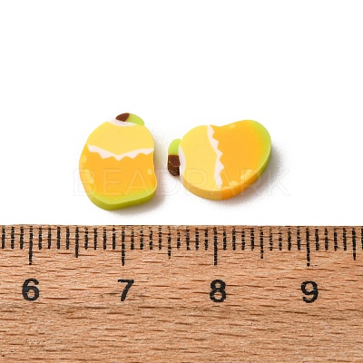 Handmade Polymer Clay Cabochons CLAY-B007-03D-1