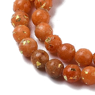 Assembled Natural Dolomite and Synthetic Opal Beads Strands G-Q017-G06-01B-1-1