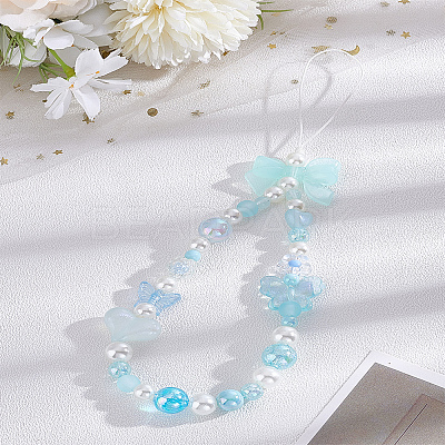 1Pc Resin Mobile Straps AJEW-LP0004-55A-1