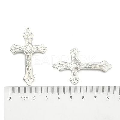 Alloy Crucifix Cross Pendants EC1053-P-1