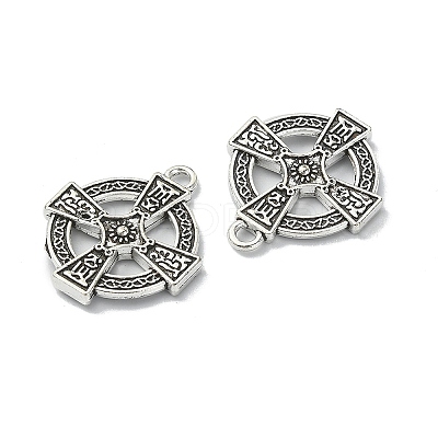 10Pcs Irish Tibetan Style Alloy Pendants PALLOY-YW0001-31-1