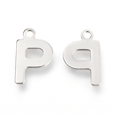 Non-Tarnish 201 Stainless Steel Charms X-STAS-C021-06P-P-1