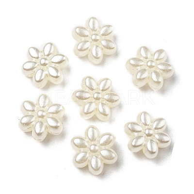 ABS Imitation Pearl Beads X-OACR-K001-12-1